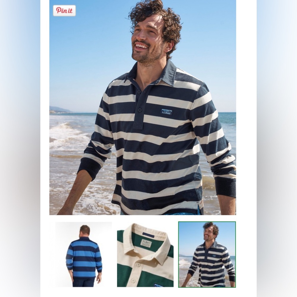 Men's L.L. Bean's Vintage Soft Rugby